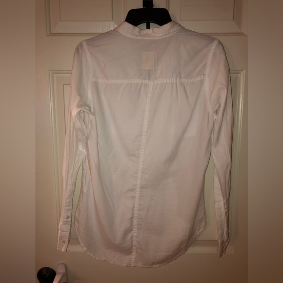 Hollister button down long sleeve top shirt, size medium - Picture 2 of 4